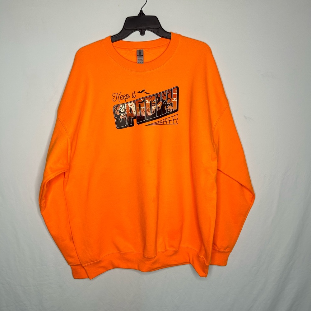 Custom Halloween sweatshirts, multiple sizes and color designs xLarge